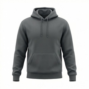 Sweat à capuche oversize personnalisé imprimé et brodé, uni ou graphique, pour homme, style streetwear tendance, en coton, pull décontracté pour jeune. - Product Image 1