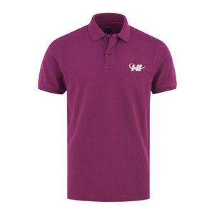 เสื้อยืดผู้ชายคุณภาพพรีเมียม ทรงปกติ สีพื้น ระบายอากาศได้ดี แห้งเร็ว เป็นมิตรกับสิ่งแวดล้อม ผลิตจากผ้าโพลีเอสเตอร์/คอตตอน - Product Image 1