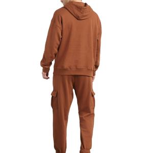 Survêtement pour homme à la vente chaude, couleur marron, extensible, tenue de sport, tissu à séchage rapide, survêtement pour homme chez Nurak 2026 - Product Image 2