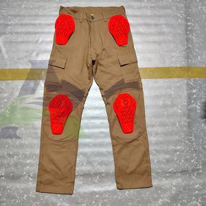 Pantalones vaqueros multifuncionales de 2 capas para motocicleta, pantalones vaqueros para montar con material de forro reforzado resistente a la abrasión y a prueba de cortes de marca - Product Image 4