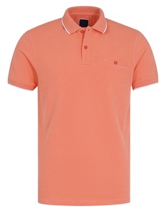 Polo personalizado para hombre de alta calidad 100% algodón de manga corta verano Casual patrón sólido polos/polos para hombre - Product Image 4