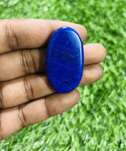 Collar de cabujón de lapislázuli azul de grado AAA de alta calidad, joyería de cristal curativo Natural personalizada, precio al por mayor certificado - Product Image 2