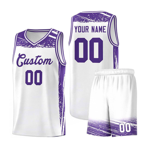Uniforme de Baloncesto Personalizado con Logotipo del Equipo, Números, Patrón de Bandera, Tela Transpirable, Elástica en Cuatro Direcciones, Unisex para Adultos - Product Image 4