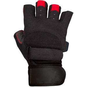 Guantes de Gimnasio Profesionales Unisex para Levantamiento de Pesas, Guantes de Entrenamiento de Cuero con Medio Dedo, con Agarre Extra y Protección para la Palma - Product Image 2