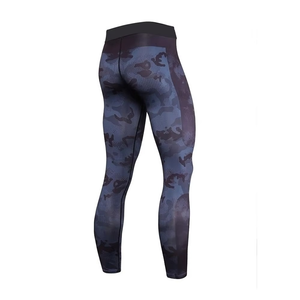 Conjunto de Yoga de 2 Piezas para Hombre, Personalizado, Estampado, Compresión, Absorbe la Humedad, Antiolor, Cómodo, Elástico, Ropa Deportiva con Logotipo en la Cintura - Product Image 2