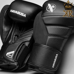 Guantes de boxeo profesionales de cuero y cuero PU de 6oz-14oz Entrenamiento deportivo Gants de Boxe para uso en el gimnasio - Product Image 1