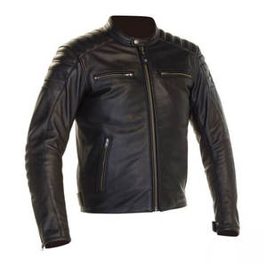 Chaqueta de Invierno de Cuero para Hombre, Diseño de Alta Calidad, Cuello Alto, Manga Larga, Estilo Urbano, Diseño Personalizado Disponible - Product Image 1