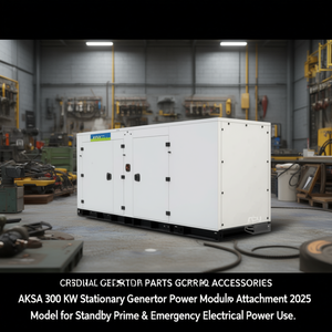 Módulo de Generador Estacionario AKSA de 300 KW, Modelo 2025, para Uso de Energía Eléctrica de Reserva, Primaria y de Emergencia - Product Image 3
