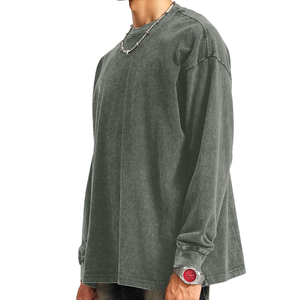 Sweats à capuche pour femmes sweats à capuche femmes sweat-shirts lavage à l'acide anti-rétrécissement O cou personnalisé grande taille sweat - Product Image 6