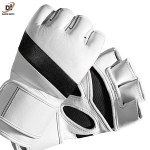 Logo personnalisé professionnel multicouche en cuir PU Gants MMA Kick Boxing Grappling Motif imprimé pour la protection de l'équipement de boxe Muay - Product Image 6