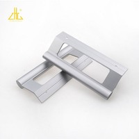 Profil de charnière de porte en aluminium 6063-T5, charnière en aluminium anodisé pour porte de placard et système de porte industrielle