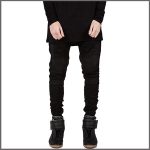 กางเกงยีนส์ขายาวสำหรับผู้ชายดีไซน์แฟนซีเข้ารูปทรงผอมเพรียวสำหรับฤดูหนาว - Product Image 5