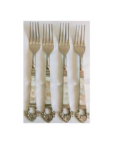 Ensemble de couverts en acier inoxydable au design unique avec manche en résine Ensemble de couverts de luxe de qualité personnalisée en gros - Product Image 5