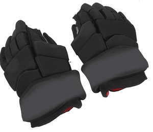 Guantes de hockey sobre hielo negros personalizados de estilo profesional a un precio - Product Image 6