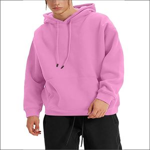 Nueva Llegada: Sudaderas con Capucha Personalizadas de Otoño para Hombre, 100% Algodón Ecológico, Diseño de Hombros Caídos a la Moda - Product Image 3