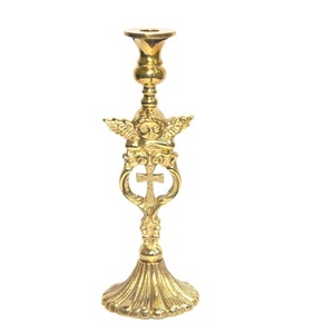 Portavelas de Aluminio para Decoración de Bodas y Eventos, Portavelas con Cuentas de Cristal - Product Image 4