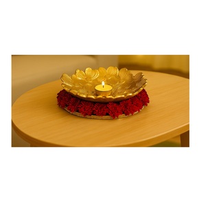 Bol en or martelé meilleure vente bol décoratif de haute qualité bol de service en métal fait à la main pour la Table à manger à la maison - Product Image 1