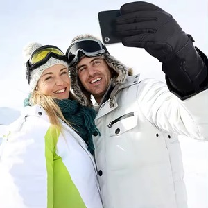 Haute meilleure qualité taux compétitif hiver neige hiver gant chaud hommes coupe-vent imperméable pour gants de Ski haute qualité pas cher taux - Product Image 3
