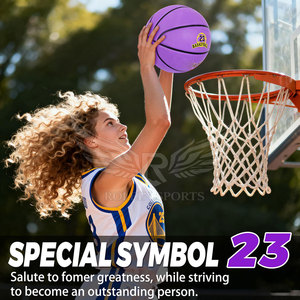 Ballon d'entraînement standard en PU, logo personnalisé, fabrication OEM, vente en gros, basketball - Product Image 3