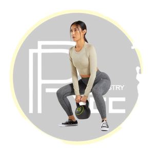 Top corto de manga larga Beige para mujer, Camiseta deportiva elástica con espalda reunida para gimnasio, yoga, entrenamiento y entrenamiento físico - Product Image 2