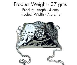 Pochette argentée Nouveau sac à main pour femmes Sacs pour dames Sacs en métal pour femmes Sacs à main pour dames Mini sacs pour femmes au prix d'usine de gros - Product Image 1