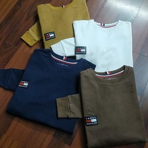 Telas de cepillo de algodón pesado Cuello redondo Sudadera con capucha de invierno Sudadera CON CAPUCHA DE Bangladesh Overrun Stock Lot Surplus Apparl - Product Image 4