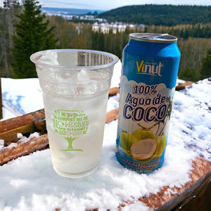 Agua de coco Premium Lata de 500ml (enlatada) Venta caliente OEM ODM Personalización Precio al por mayor Muestra gratis disponible - Product Image 2