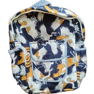 Mochila Acolchada de Algodón Hecha a Mano de Calidad Confiable, Diseño Vintage de <span class=keywords><strong>Patchwork</strong></span>, Ecológica, Informal, a un Precio Razonable - Product Image 1