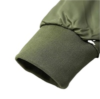 Blouson aviateur en cuir d'agneau véritable pour homme, blouson aviateur pour homme