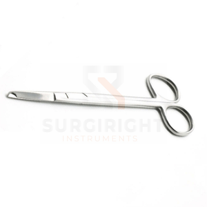 Tijeras quirúrgicas de acero inoxidable de 14cm, tijeras de puntada recta de cirugía integral Manual por instrumentos Surgiright - Product Image 2