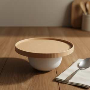 Couvre-gobelet à soupe en papier kraft jetable classique 3H Corporation, 20-32 oz - Product Image 3