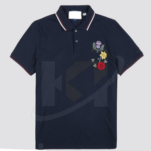 Transpirable Casual Wear Humedad Wicking Polo Camisetas Hombres de secado rápido al aire libre Venta al por mayor Hombres Bordado Polo Camisetas - Product Image 1