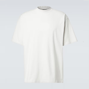 Camisetas Personalizadas al por Mayor para Hombre, Cuello Redondo, 100% Algodón, Corte Holgado, Manga Corta, 210g, Impresión Serigráfica con Patrón de Letras, Estilo Casual - Product Image 1