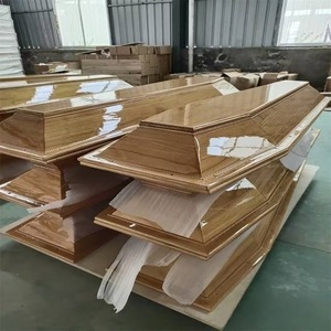 Venta al por mayor ataúdes de madera de alta calidad-ataúd de madera maciza natural-ataúdes personalizados y ataúd para funeral - Product Image 6