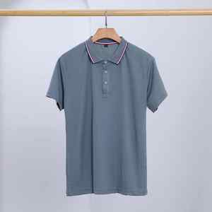 เสื้อโปโลสำหรับผู้ชายเสื้อเจอร์ซีย์ปักโลโก้ออกแบบลายไม่ซ้ำใคร - Product Image 4