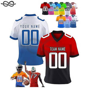 Nuevo uniforme bordado para todos los equipos, camisetas de fútbol americano, camisetas de equipos deportivos personalizables, logotipos bordados - Product Image 1