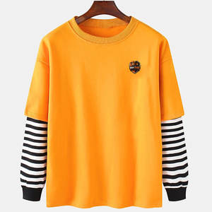 Sweat-shirt classique pour homme 100% coton, col rond, hiver, écologique, léger, parfait pour le sport et les tenues décontractées - Product Image 1