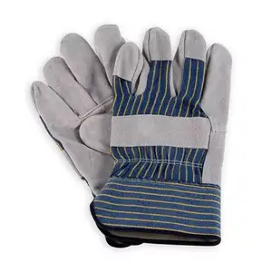 批发皮革工作安全手套工业工作手套在线销售您自己的标志男士工作手套