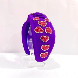 2025 nouvelle vente chaude indien perlage bandeau haut noué accessoire de cheveux avec bijoux embellis à la main Collection de printemps - Product Image 6