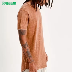 Camiseta de Hombre de Corte Holgado con Cuello Redondo, Sublimada, 100% Algodón, Antiarrugas, Transpirable y Ligera, Venta al Por Mayor, la Más Vendida en Pakistán - Product Image 5