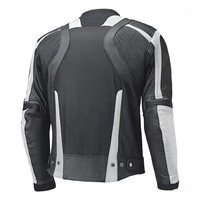 Jaket Kulit Motor Sport Balap Ukuran Besar Custom Made, Kulit Sapi Asli, Performa Tinggi, Anti Angin, Bermotif