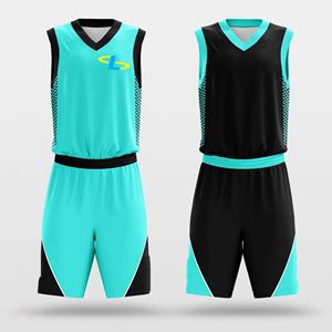 Meilleure vente, uniforme de basket-ball à séchage rapide, logo personnalisé, design imprimé et techniques de sublimation, vêtements de sport, ensemble short et maillot - Product Image 2