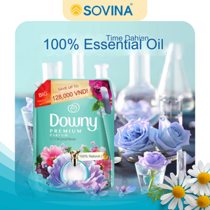 Adoucissant textile Downyy Premium 3,5 L, 4 sachets, parfum de fleurs fraîches, détergent pour vêtements jetable, vente en gros en provenance du Vietnam - Product Image 5
