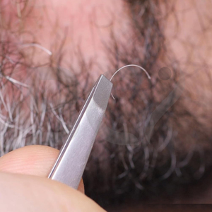 Punta inclinada recubierta de diamante Uso de la más alta calidad en salón para belleza personal Pinzas multifuncionales de acero inoxidable para cejas - Product Image 5