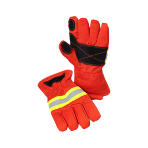 Meilleure fabrication Gants de travail pour la protection des mains Nouvelle arrivée Gants de pompier en cuir sécurité Service OEM Gants de pompier - Product Image 5
