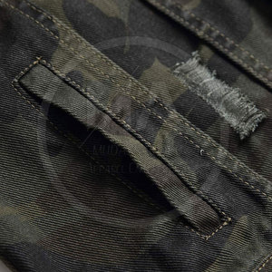 2025 <b>Winter</b> Solid Color Casual Men Jeans Jacket 100% Cotton Breathable Comfortable Streetwear - Product Image 6