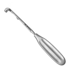 St. Clair-Thompson Curette adénoïde manuelle Lame graduée de 10mm 22cm Instrument chirurgical ORL en acier inoxydable de haute qualité CE - Product Image 4