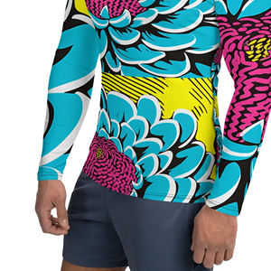 เสื้อแรชการ์ดแขนยาวผู้ชาย ป้องกันรังสียูวี แห้งเร็ว ราคาขายส่งที่ดีที่สุด รับผลิตตามแบบ (OEM) เป็นมิตรกับสิ่งแวดล้อม ระบายอากาศได้ดี - Product Image 6