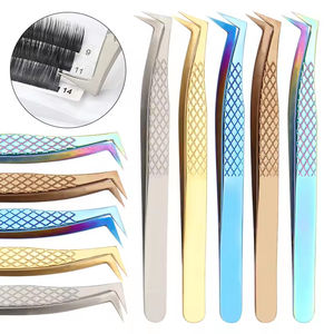 Premium Wholesale <b>Eyelash</b> Tweezers Crafted for Perfect Isolation and Volume Lash Application with Custom Logo Options - Product Image 6