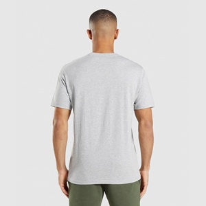 Men's Breathable Fitness Running T-Shirt Quick Drying Unisex Casual Sportswear Knitted Fabric for Outdoor Activities - Product Image 6